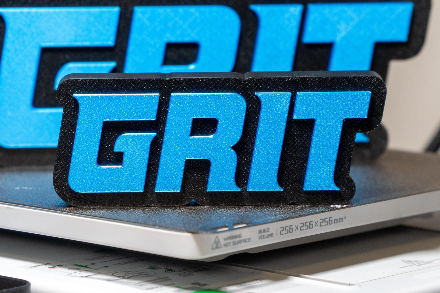 Detroit Lions 'GRIT' 3D Printed Desk Decor - Football Fan Gift