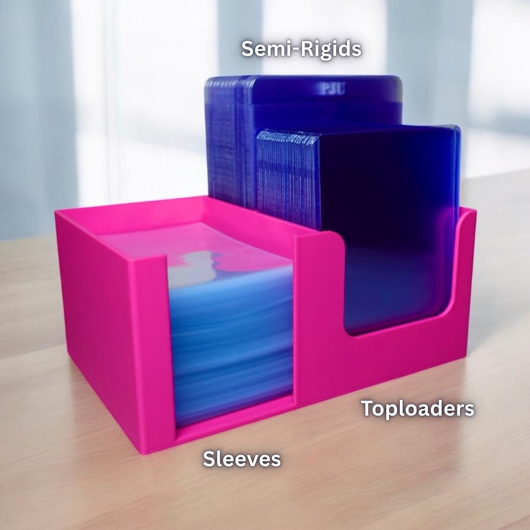 Card Storage Caddy: Penny Sleeves, Top Loaders & Semi-Rigid Holders